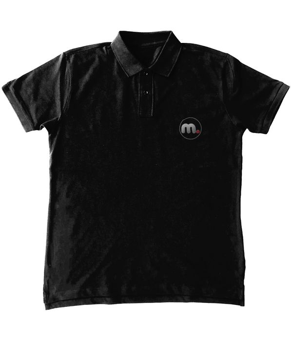Embroidered EP20 Men's Standard Polo Shirt Masiix Logo White Circle