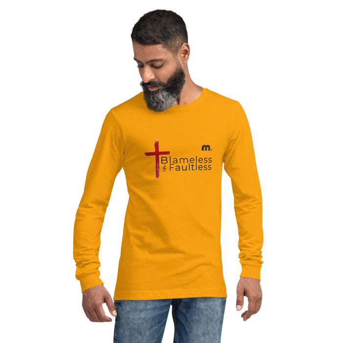 Blameless & Faultless Unisex Long Sleeve Tee