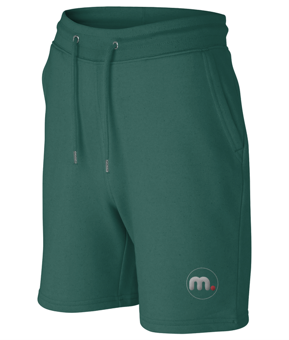 Embroidered Trainer Shorts Masiix Logo White Circle