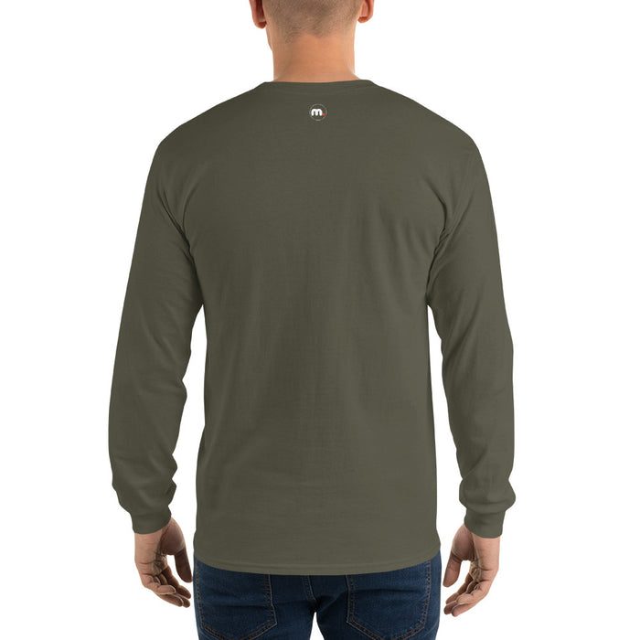 Faith is Positive Imagination Activated Men’s Long Sleeve Shirt