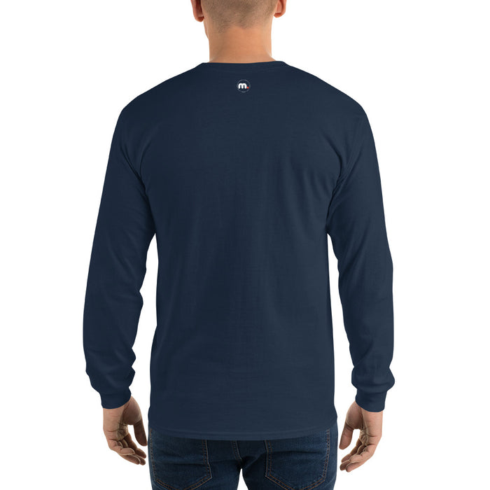 Faith is Positive Imagination Activated Men’s Long Sleeve Shirt