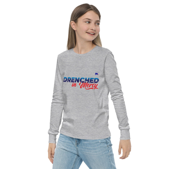 Drenched in Mercy Youth Long Sleeve Tee