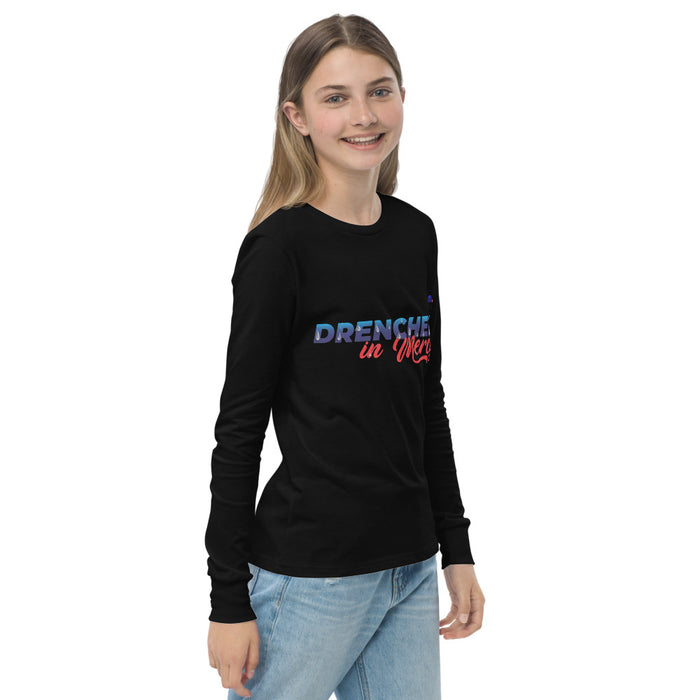 Drenched in Mercy Youth Long Sleeve Tee