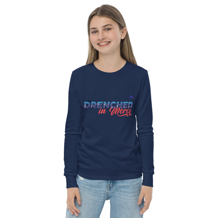 Drenched in Mercy Youth Long Sleeve Tee