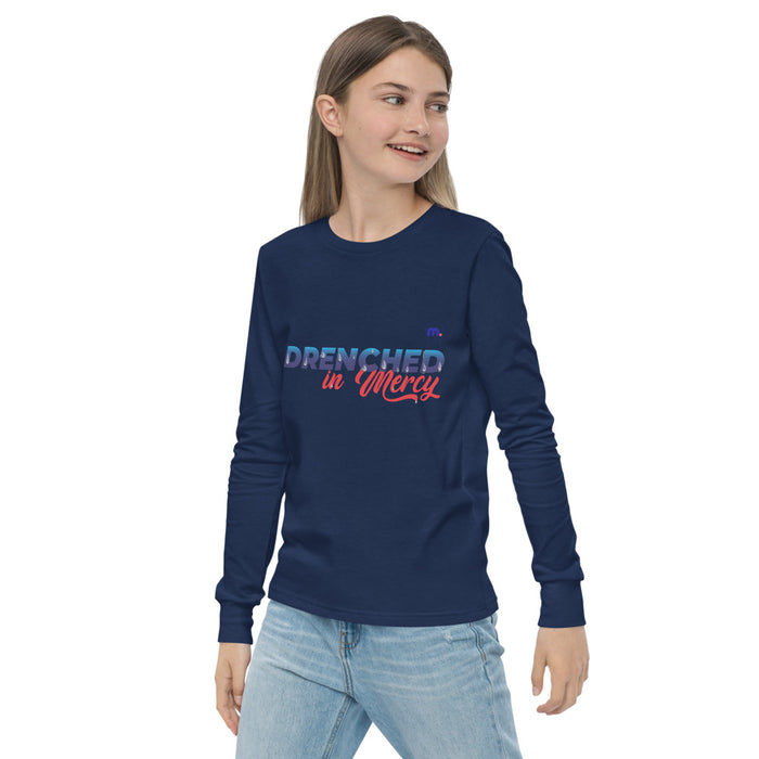 Drenched in Mercy Youth Long Sleeve Tee
