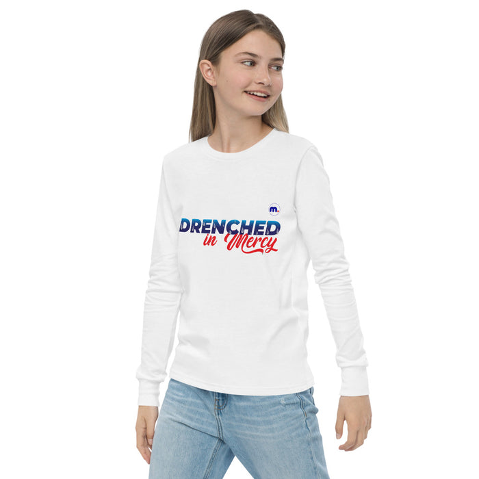 Drenched in Mercy Youth Long Sleeve Tee